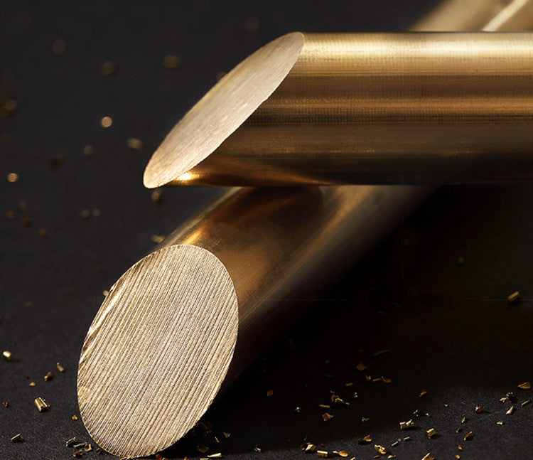 KTX-093971 Elegant Chinese Walnut and Copper Silent Clock - 14 Inch Decorative Wall Art for Living Room