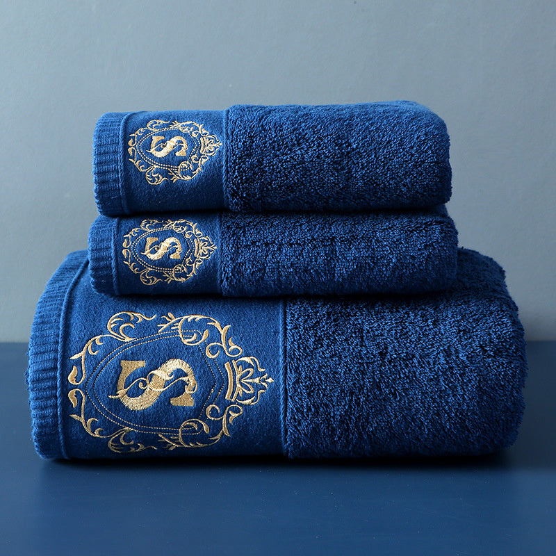 KTX-095379 Luxurious Cotton Bath Towel - Soft, Absorbent, and Elegant (80cm x 160cm)