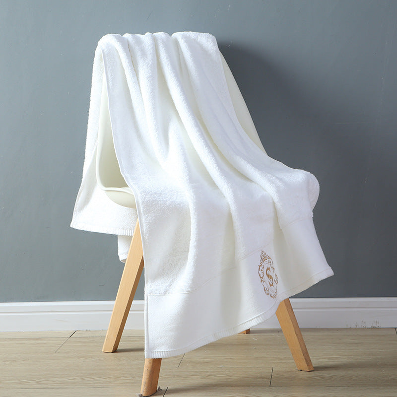 KTX-095379 Luxurious Cotton Bath Towel - Soft, Absorbent, and Elegant (80cm x 160cm)