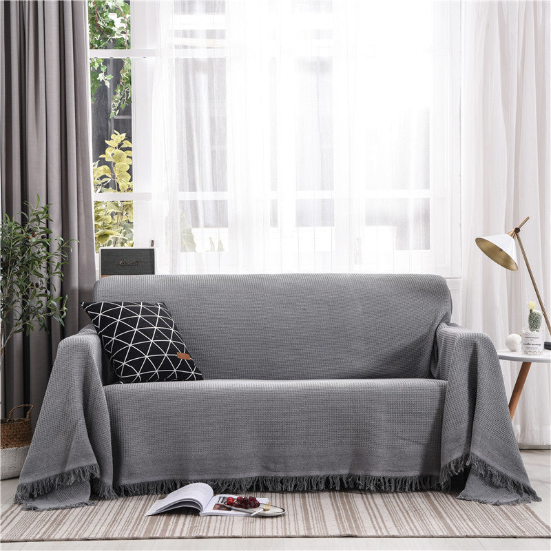 KTX-100243 Nordic Style Universal Sofa Cover for Modular Sofas in Blended Material