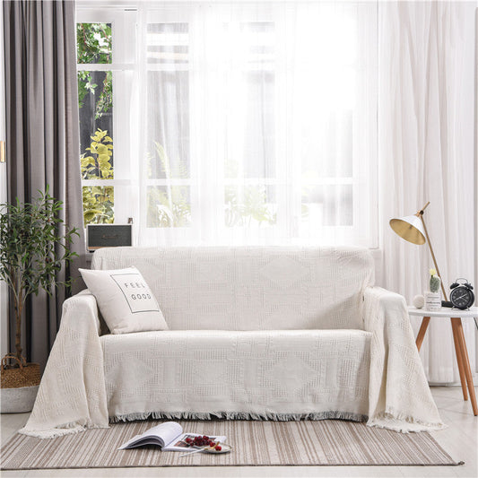 KTX-100243 Nordic Style Universal Sofa Cover for Modular Sofas in Blended Material