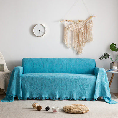 KTX-100243 Nordic Style Universal Sofa Cover for Modular Sofas in Blended Material