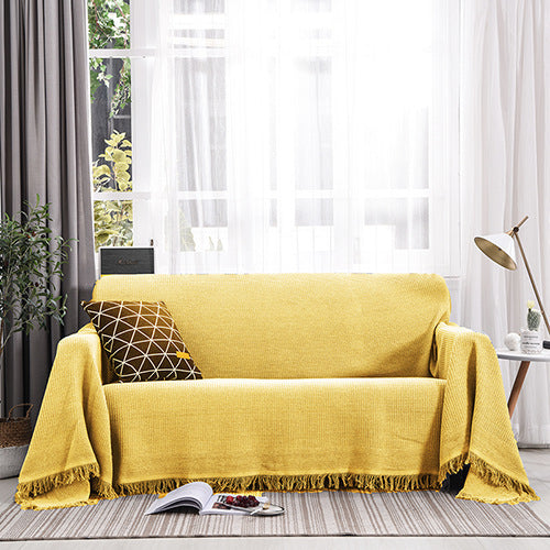 KTX-100243 Nordic Style Universal Sofa Cover for Modular Sofas in Blended Material