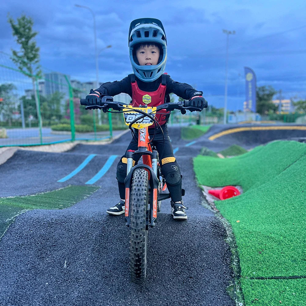 KTX-100819 Electric Balance Bike for Kids 20 Inch 36V 800W with Pedal, Aluminum Frame, Hydraulic Brake, 3 Speeds, Range 12-17km