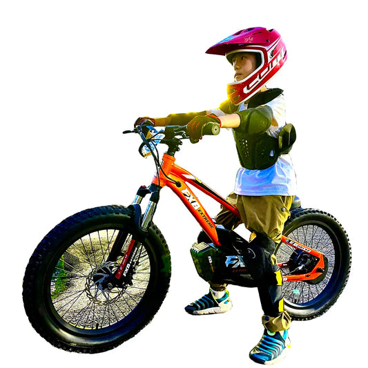 KTX-100819 Electric Balance Bike for Kids 20 Inch 36V 800W with Pedal, Aluminum Frame, Hydraulic Brake, 3 Speeds, Range 12-17km