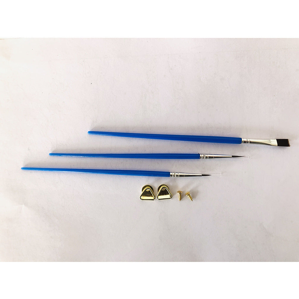 KTX-101331 Digital Oil Painting - DIY Hand-Painted Character and Landscape Art on Canvas with Framed Display