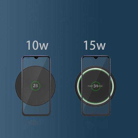 KTX-103763 Qi Wireless Charger with Fast Charging Capability and Multiple Voltage Inputs