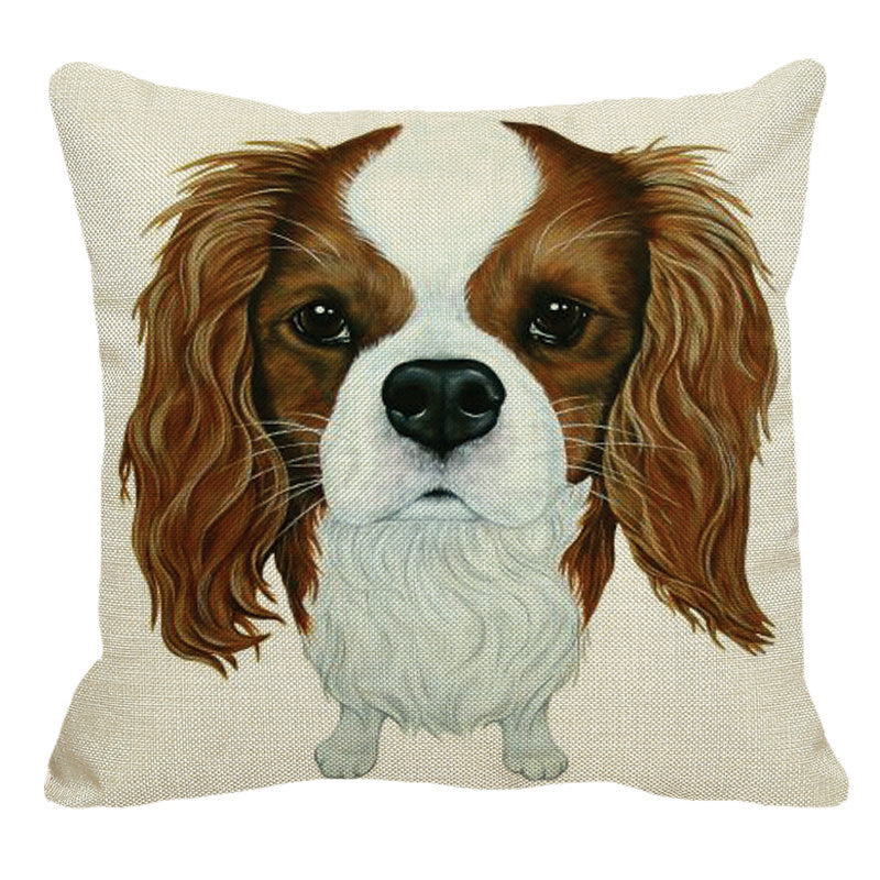 KTX-104531 Double-Sided 45x45cm Cushion Waist and Head Pillow with PP Cotton Filling