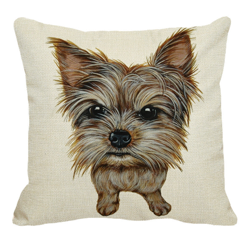 KTX-104531 Double-Sided 45x45cm Cushion Waist and Head Pillow with PP Cotton Filling