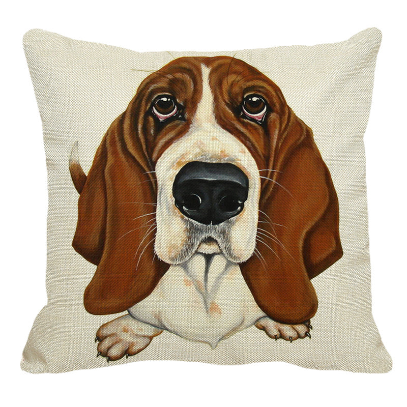 KTX-104531 Double-Sided 45x45cm Cushion Waist and Head Pillow with PP Cotton Filling