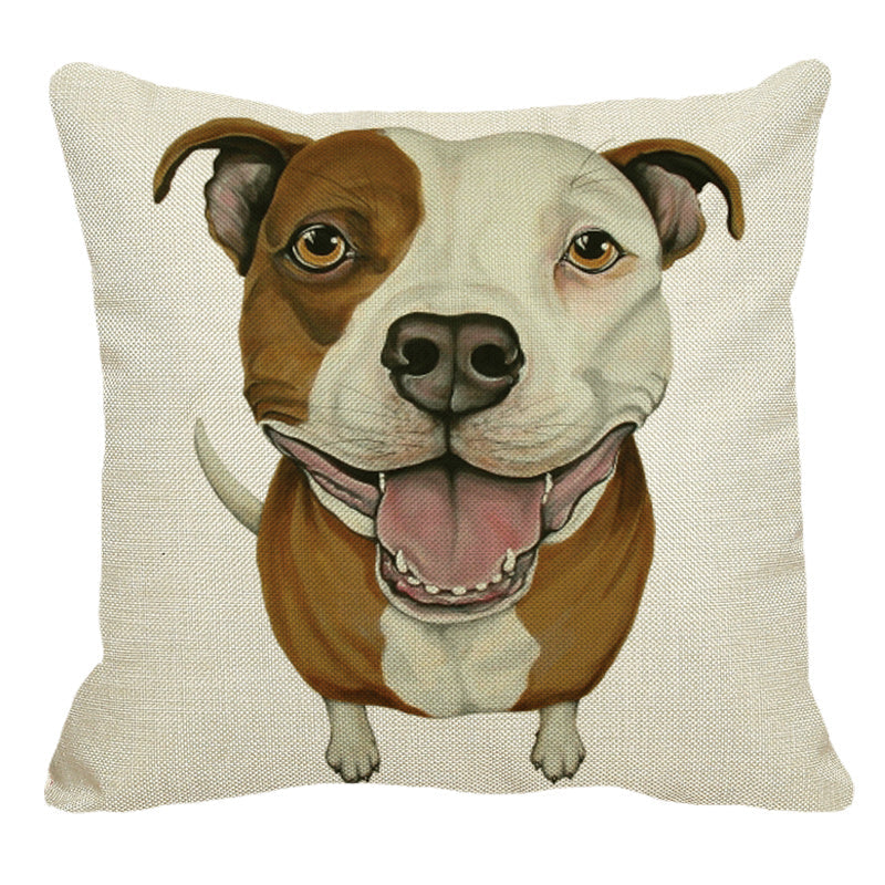 KTX-104531 Double-Sided 45x45cm Cushion Waist and Head Pillow with PP Cotton Filling