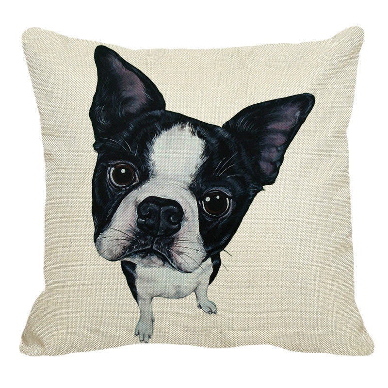 KTX-104531 Double-Sided 45x45cm Cushion Waist and Head Pillow with PP Cotton Filling