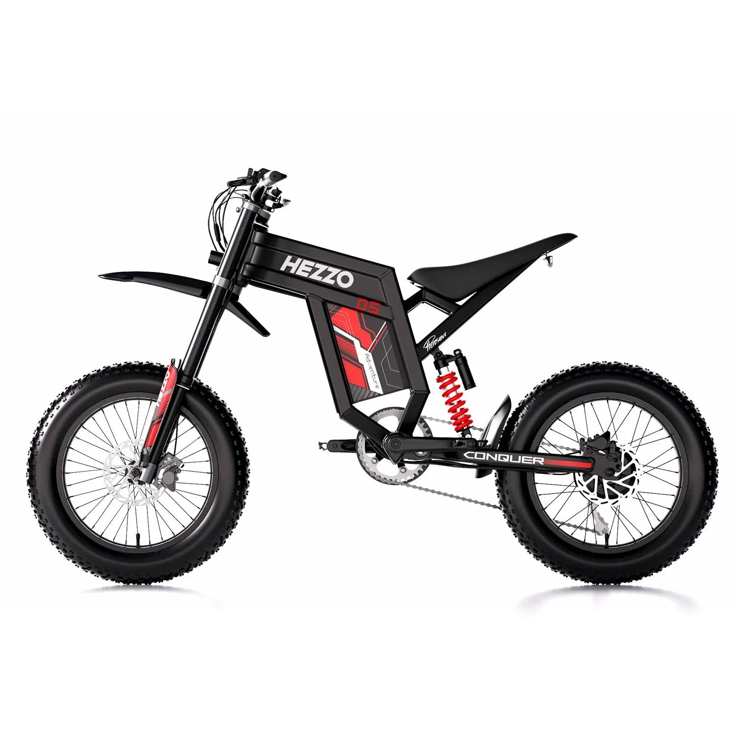 KTX-104787 60V 3000W D5Pro Electric Fat E-Bike with 30AH Battery and Off-Road Tires