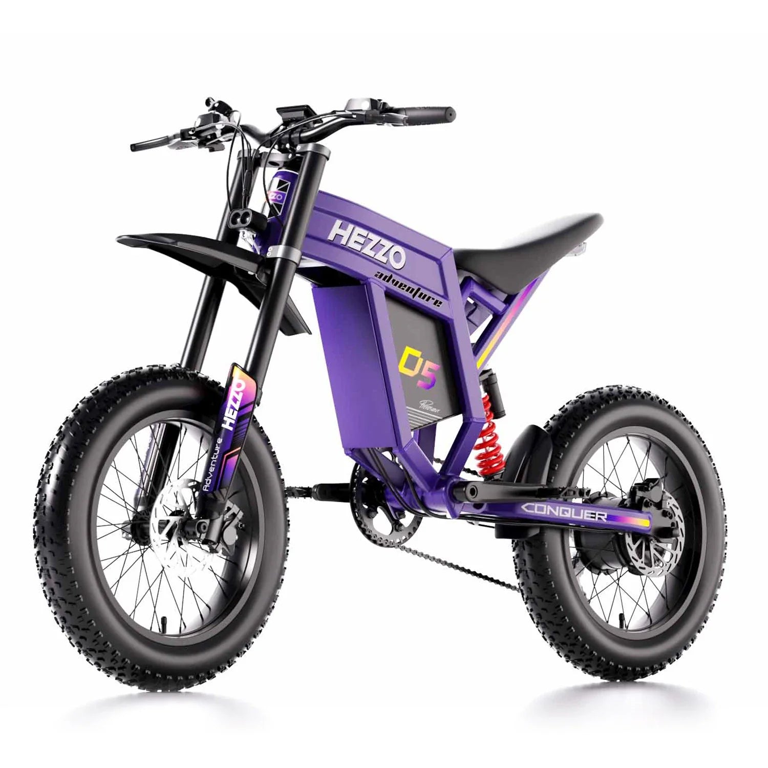 KTX-104787 60V 3000W D5Pro Electric Fat E-Bike with 30AH Battery and Off-Road Tires