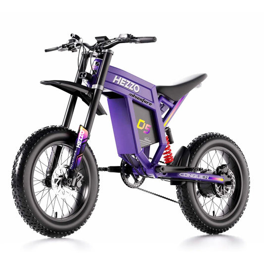 KTX-104787 60V 3000W D5Pro Electric Fat E-Bike with 30AH Battery and Off-Road Tires