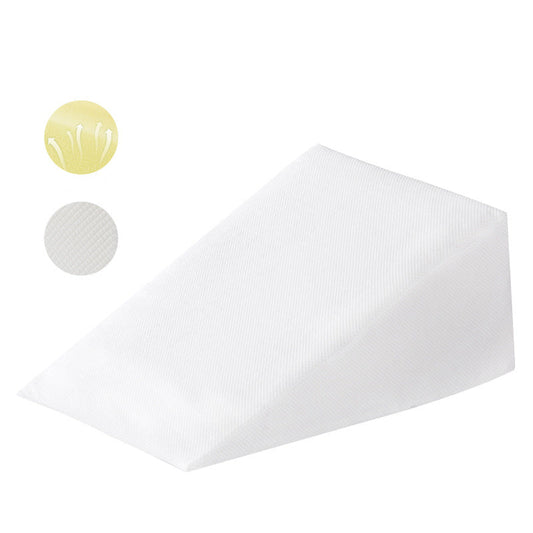 KTX-105683 Comfortable Triangle Bedside Back Cushion - Soft Sponge Inner Core with Air Layer Design (72x67x29cm)