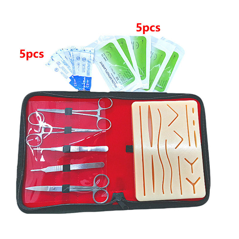 KTX-105683 Suture Practice Skin Model Tool Set for Medical Training and Education