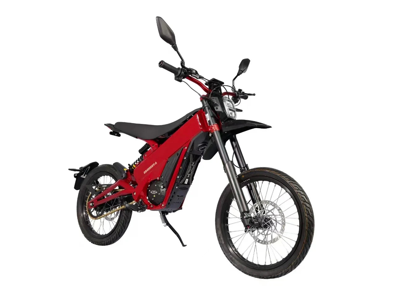 KTX-105939 Long Range 60V 40Ah Electric Off-Road Motorcycle with Dual Hydraulic Suspension and Oil Pressure Disc Brakes