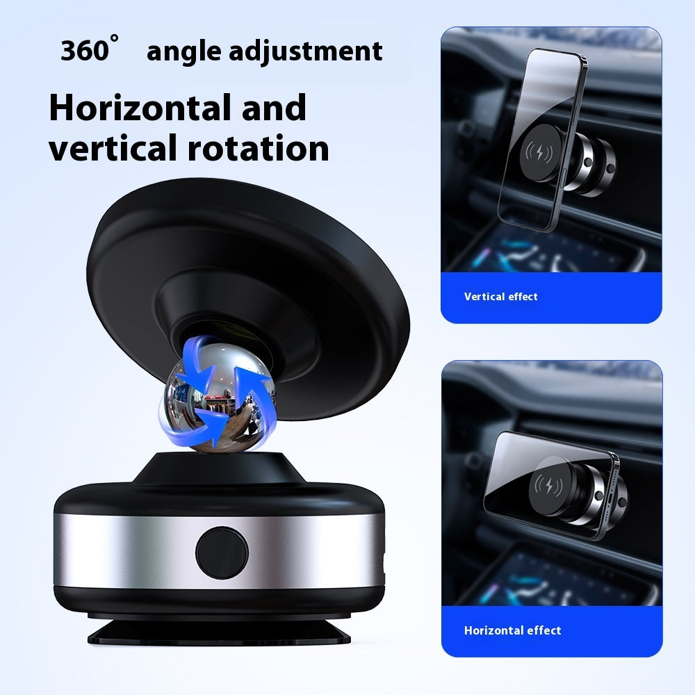 KTX-106067 Alloy Vacuum Suction Mobile Phone Holder - Versatile and Sturdy Design