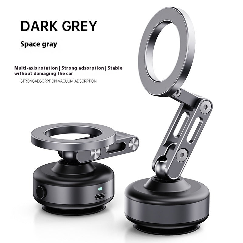 KTX-106067 Alloy Vacuum Suction Mobile Phone Holder - Versatile and Sturdy Design