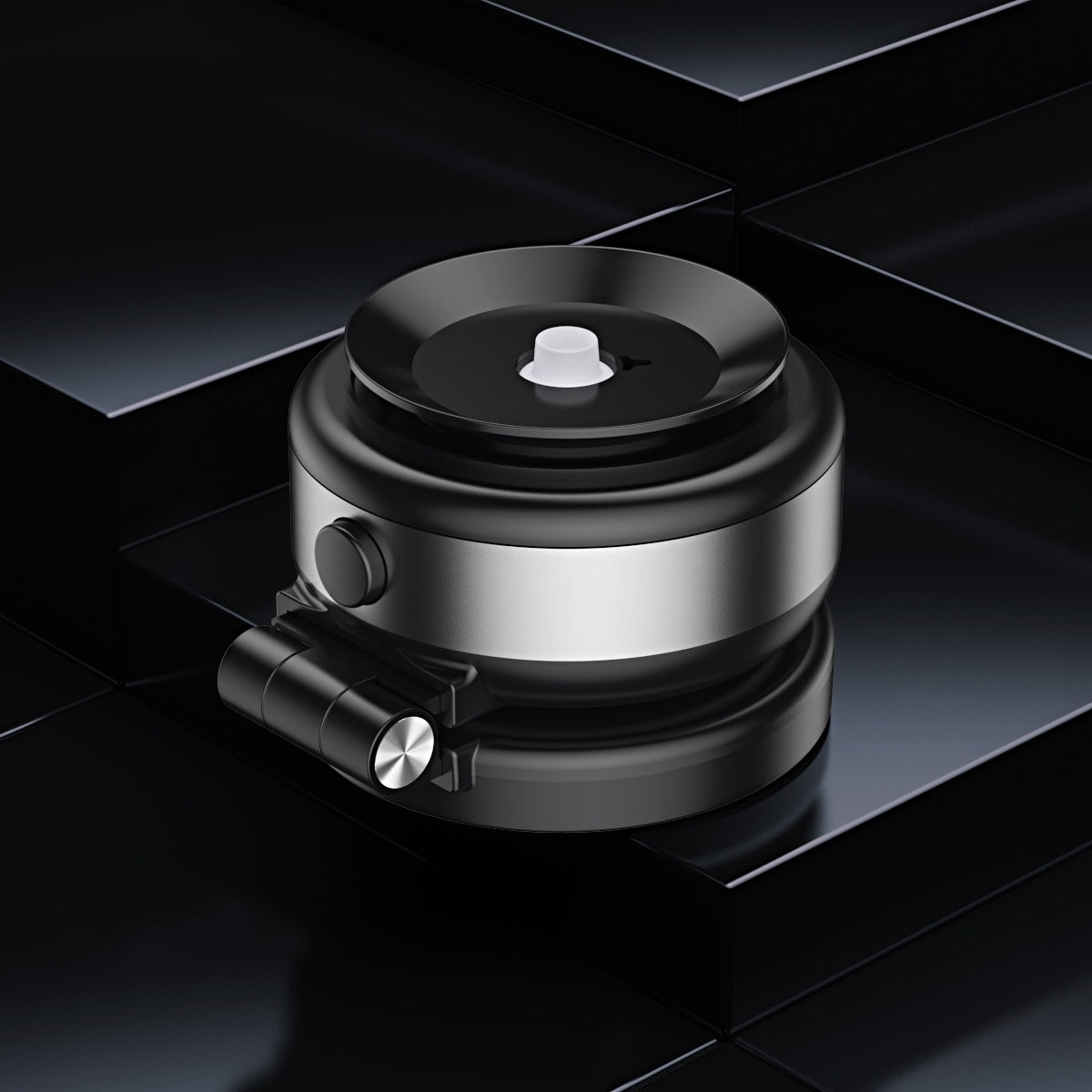 KTX-106067 Alloy Vacuum Suction Mobile Phone Holder - Versatile and Sturdy Design