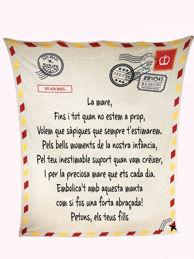 KTX-107987 Cozy Yellow Flannel Lamb Wool Blanket 130x150cm