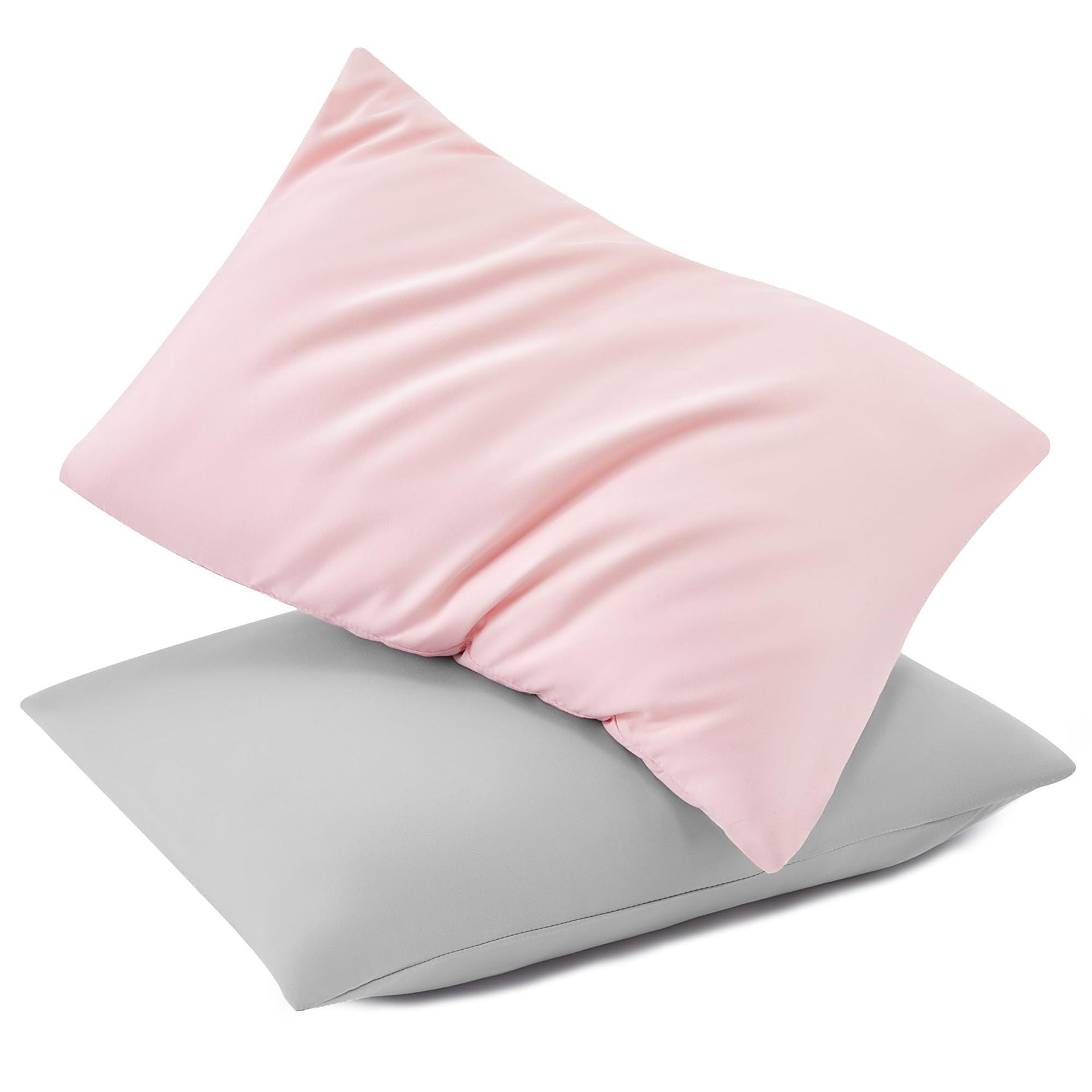KTX-107987 Soft Breathable Gauze Infant Pillowcase Set - Travel Size 33x45cm, 2-Piece Design