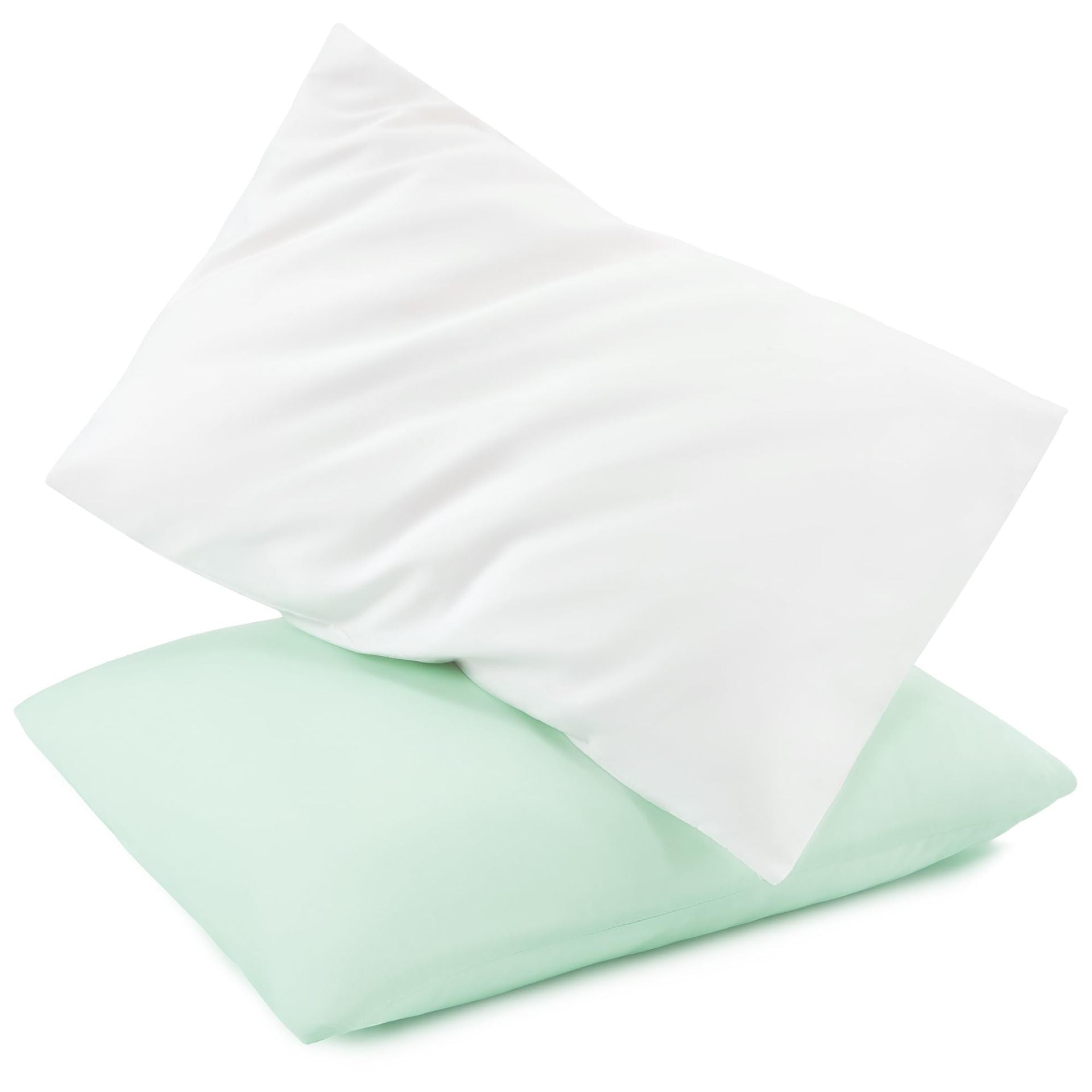 KTX-107987 Soft Breathable Gauze Infant Pillowcase Set - Travel Size 33x45cm, 2-Piece Design