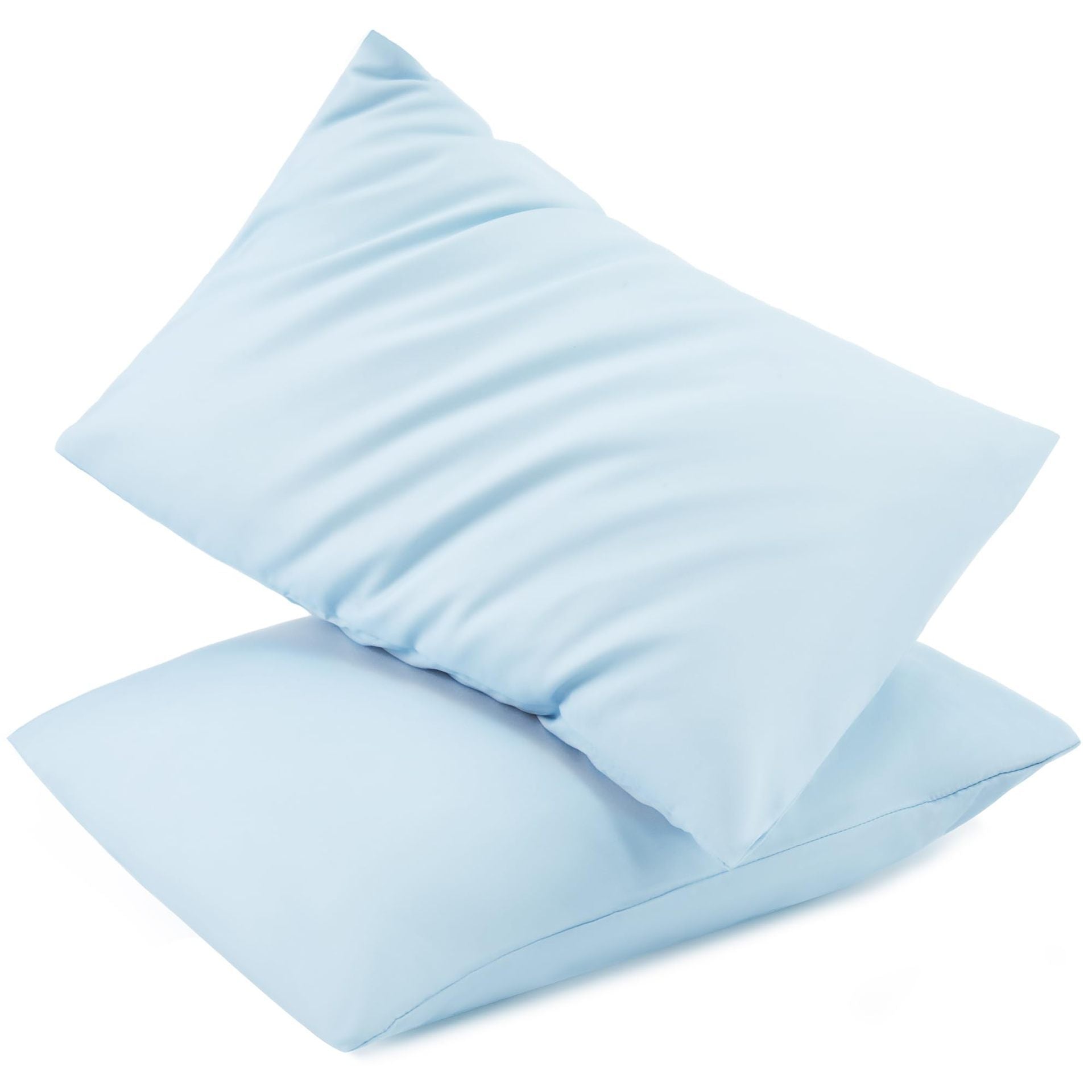 KTX-107987 Soft Breathable Gauze Infant Pillowcase Set - Travel Size 33x45cm, 2-Piece Design