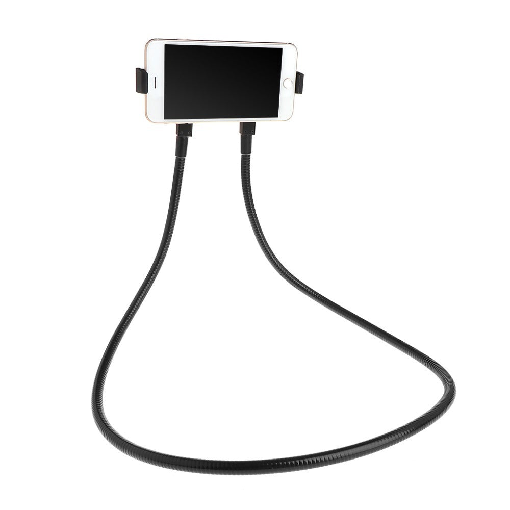 KTX-108371 Lazy Rotating Neck Selfie Stand for Smartphones and Tablets, 4.5 to 7.48 Inches