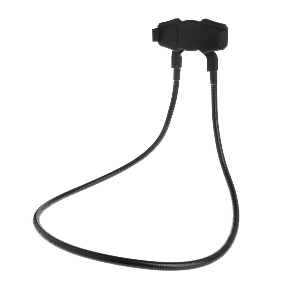 KTX-108371 Lazy Rotating Neck Selfie Stand for Smartphones and Tablets, 4.5 to 7.48 Inches