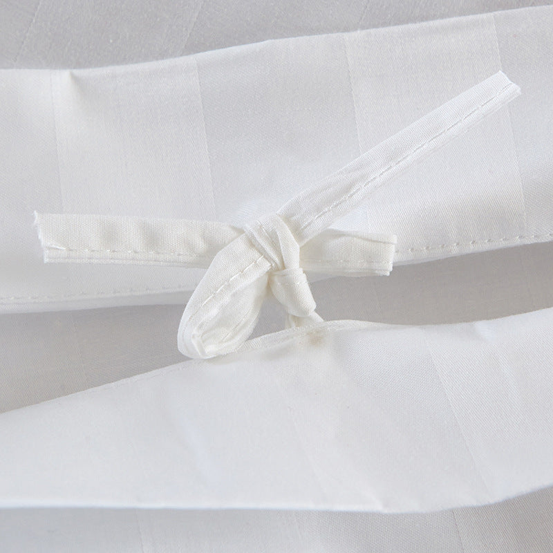 KTX-109139 Cotton Hotel Quilt Cover Set for Bed and Breakfast Comfort