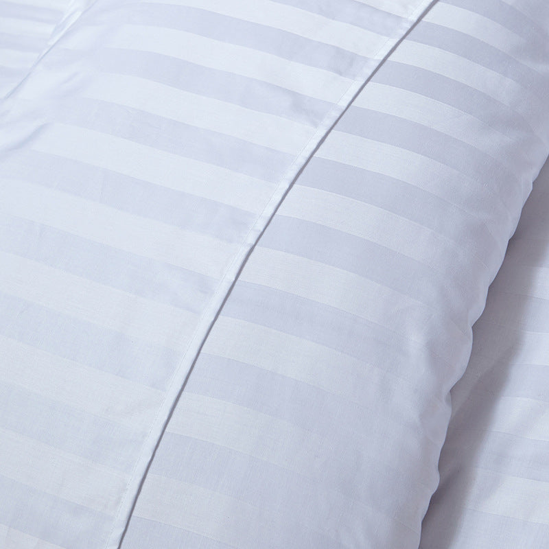 KTX-109139 Cotton Hotel Quilt Cover Set for Bed and Breakfast Comfort