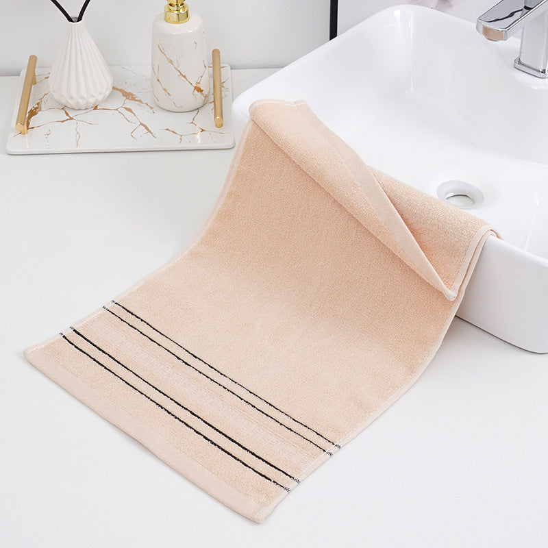 KTX-110035 Absorbent Cotton Towel - 32 Strand Double Silk, Size 37x75cm