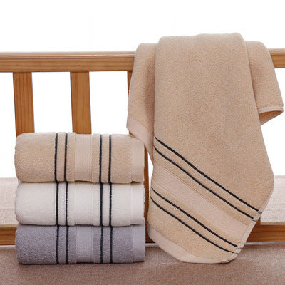 KTX-110035 Absorbent Cotton Towel - 32 Strand Double Silk, Size 37x75cm