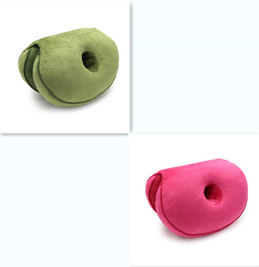 KTX-110291 Multifunctional Plush Hip Cushion with Memory Foam Filling - Modern Simple Design