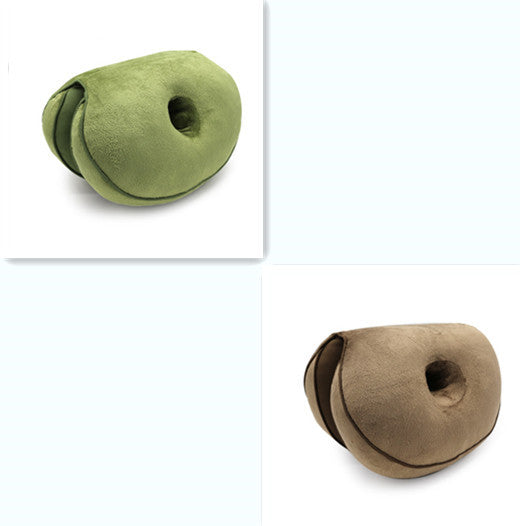 KTX-110291 Multifunctional Plush Hip Cushion with Memory Foam Filling - Modern Simple Design
