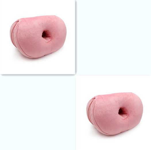 KTX-110291 Multifunctional Plush Hip Cushion with Memory Foam Filling - Modern Simple Design