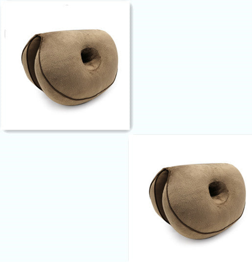 KTX-110291 Multifunctional Plush Hip Cushion with Memory Foam Filling - Modern Simple Design