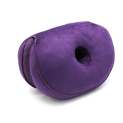 KTX-110291 Multifunctional Plush Hip Cushion with Memory Foam Filling - Modern Simple Design