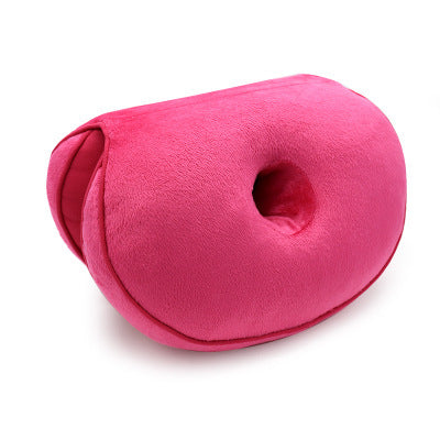 KTX-110291 Multifunctional Plush Hip Cushion with Memory Foam Filling - Modern Simple Design