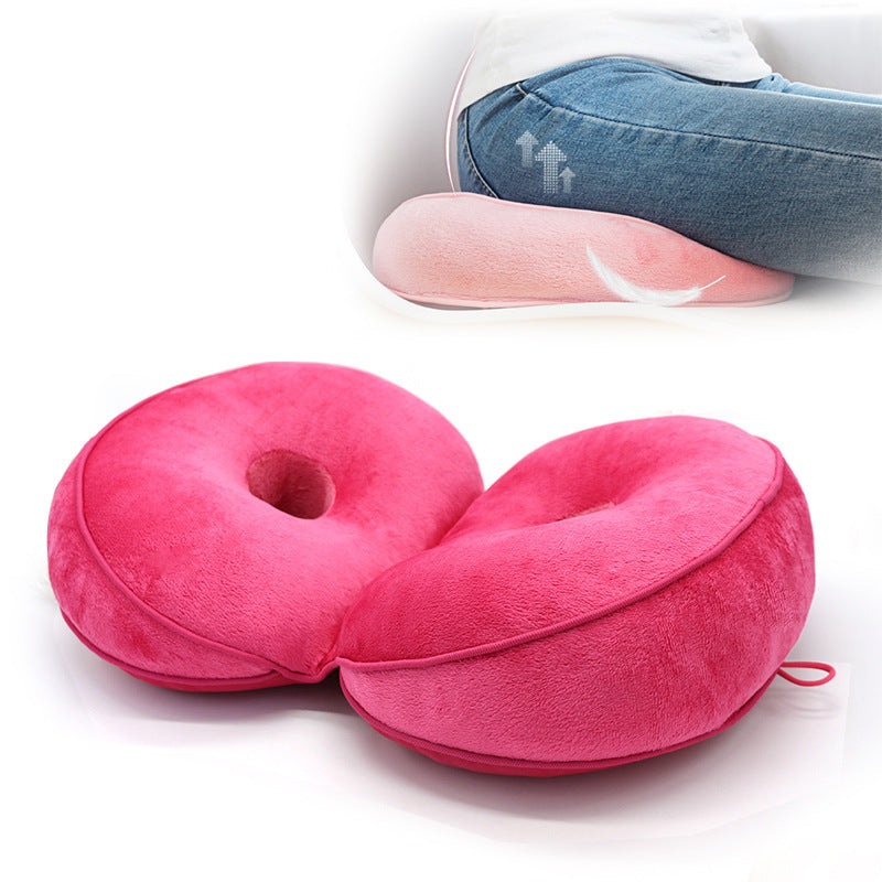 KTX-110291 Multifunctional Plush Hip Cushion with Memory Foam Filling - Modern Simple Design