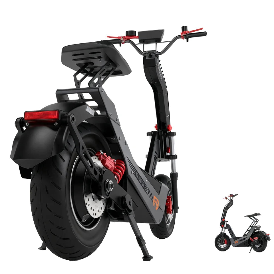 KTX-113107 F8 Electric Scooter - 8000W Motor, 72V 50Ah Battery, 100Km/h Max Speed, 150Km Range, Foldable Off-Road Design