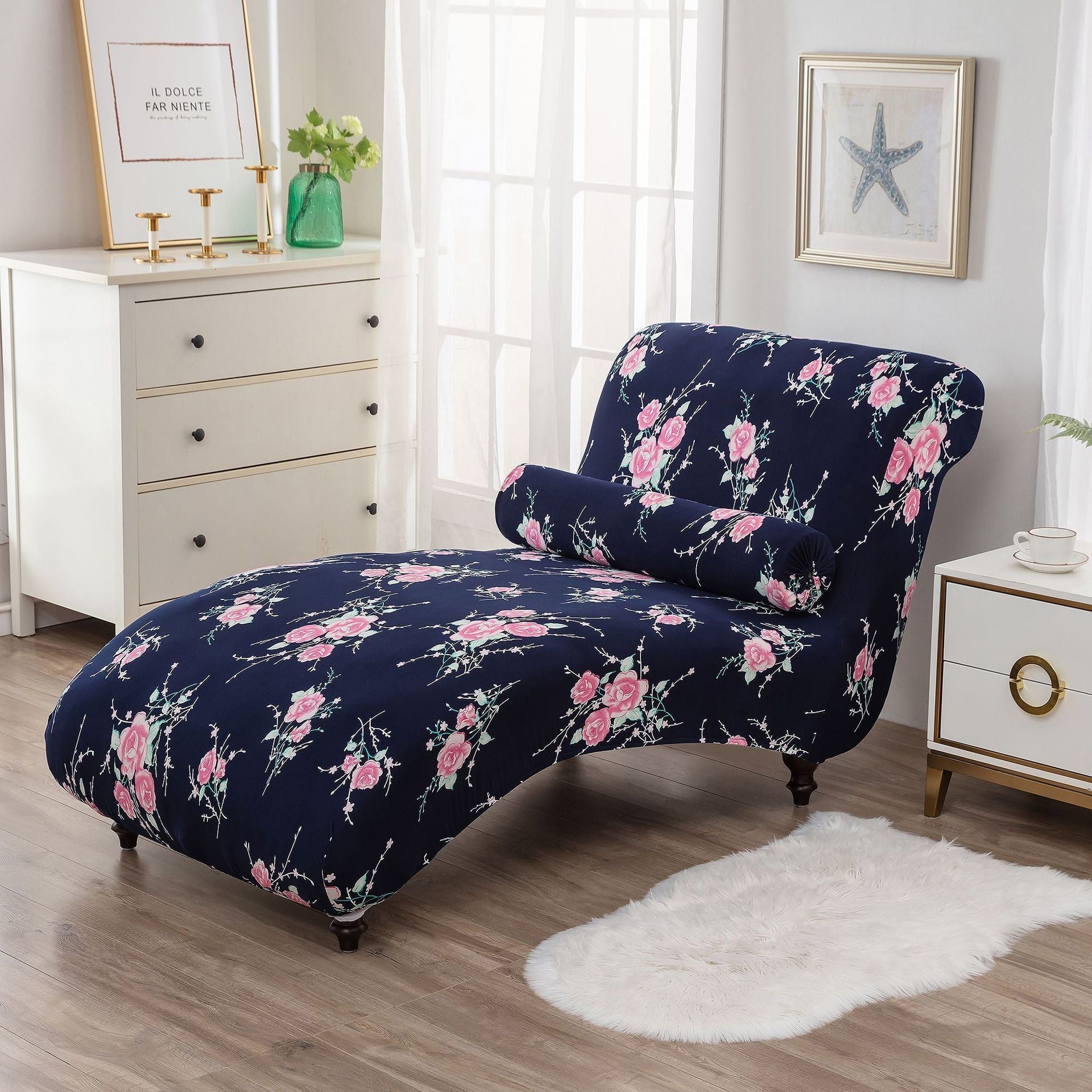 KTX-113811 All-Inclusive Stretch Armless Sofa Cover - Multiple Solid Color Options with Recliner Cover and Pillowcase