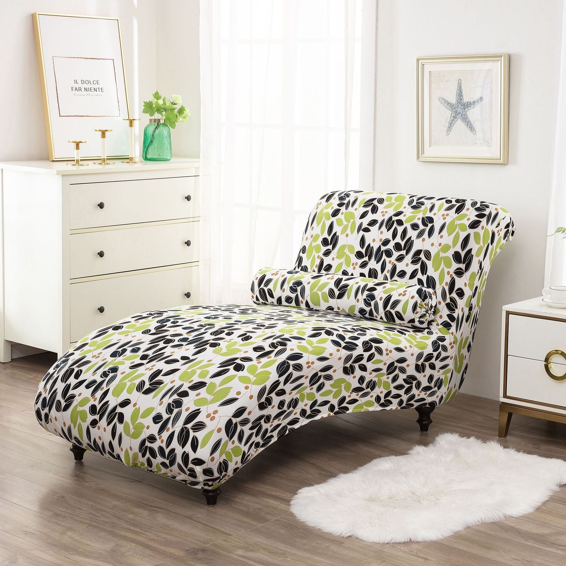 KTX-113811 All-Inclusive Stretch Armless Sofa Cover - Multiple Solid Color Options with Recliner Cover and Pillowcase