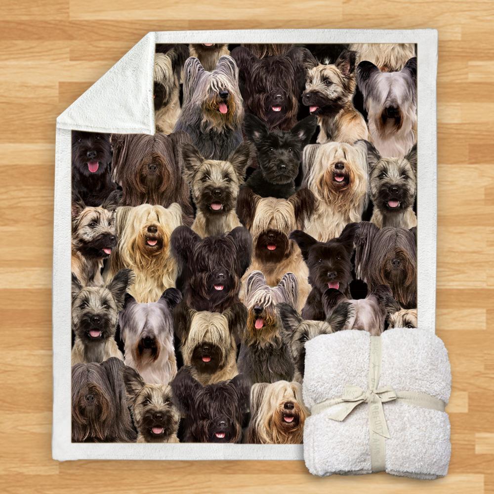 KTX-114067 Modern Printed Flannel Blanket for Pets - Multiple Sizes Available (120x150CM, 150x200CM)
