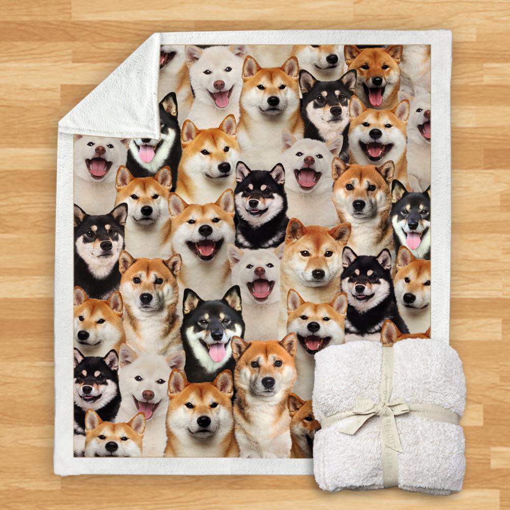 KTX-114067 Modern Printed Flannel Blanket for Pets - Multiple Sizes Available (120x150CM, 150x200CM)