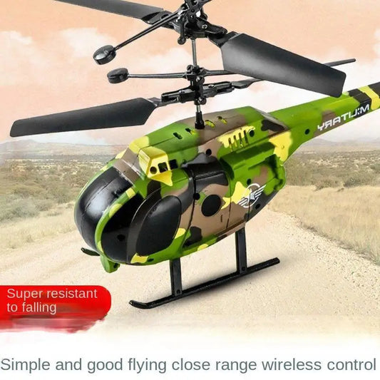 Mini RC Helicopter 2.5CH - Ready-to-Fly Indoor & Outdoor Fun Toy, Remote Control 30M Range