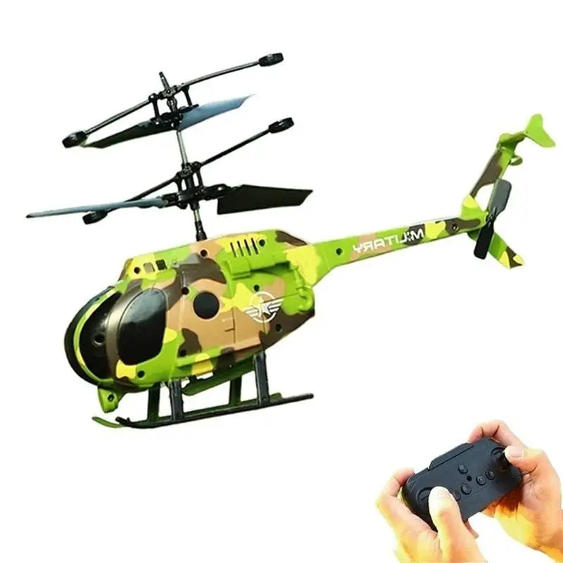 Mini RC Helicopter 2.5CH - Ready-to-Fly Indoor & Outdoor Fun Toy, Remote Control 30M Range
