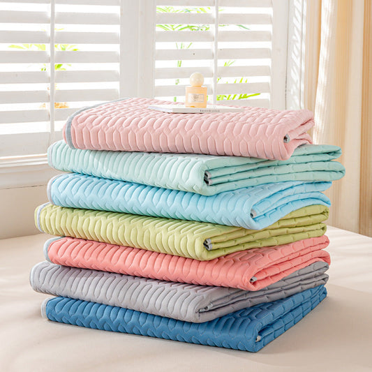 KTX-118355 Cooling Summer Mattress Made with Ice Silk and Natural Latex, Available in Multiple Sizes and Colors